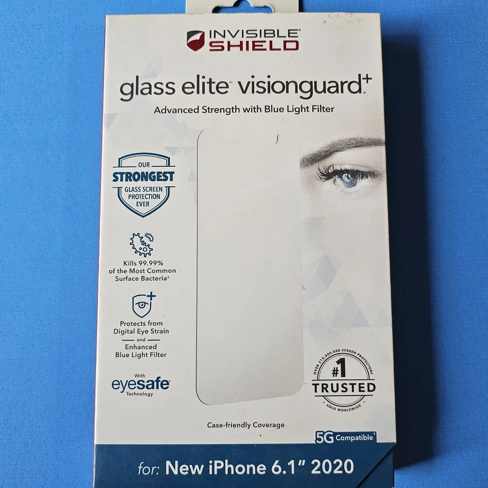 iPhone 12 & 12 Pro - ZAGG Glass Elite Visionguard+ Screen Protector